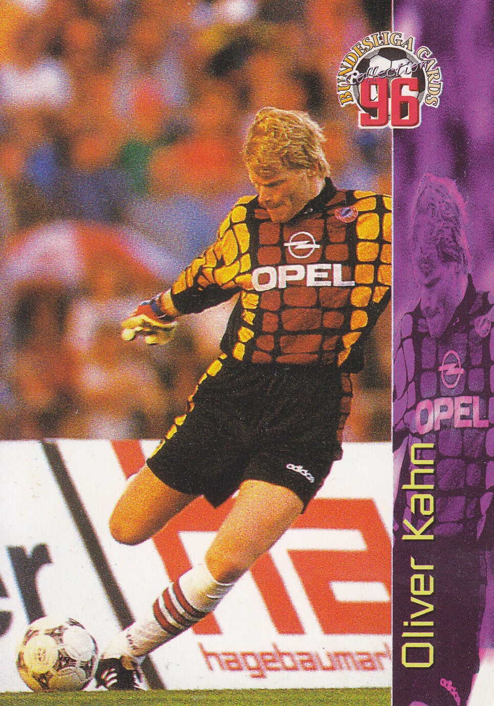Oliver Kahn / FC Bayern München / Panini Bundesliga 1996 / Basis Karte / Nr.1