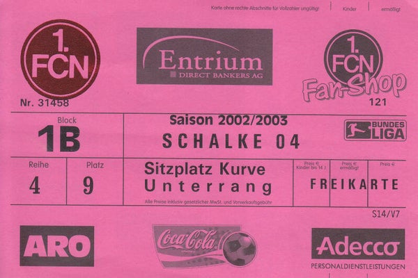1.FCN - Schalke 04  2002/2003