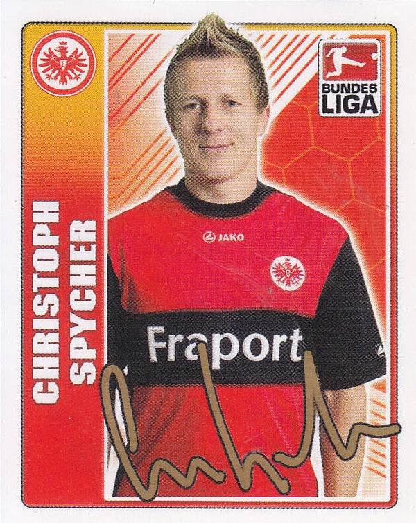Christoph Spycher / Eintracht Frankfurt / Topps Bundesliga 2009 / Basis Bild / Nr.94