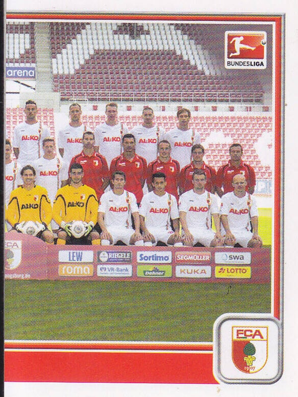 FC Augsburg / Topps Bundesliga 2013 / Mannschaftsbild 2 / Nr.7