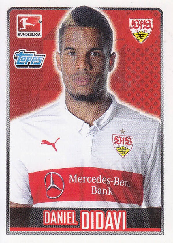 Daniel Didavi / VFB Stuttgart / Topps Bundesliga 2014 / Basis Bild / Nr.256