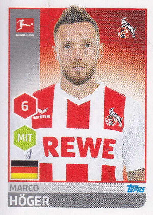 Marco Höger 1.FC Köln