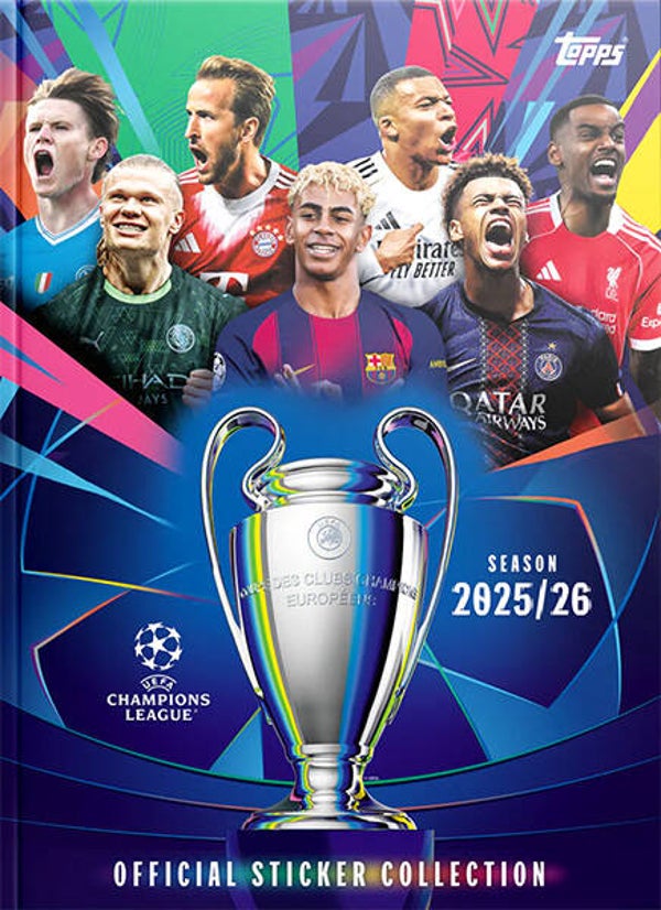 Topps - Topps Champions League 2025 - Topps Logo - Contents - Nr. 1