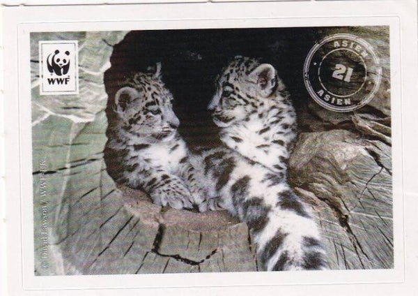 WWF / Mit 180 Sticker um die Welt / Asien / Nr. 21