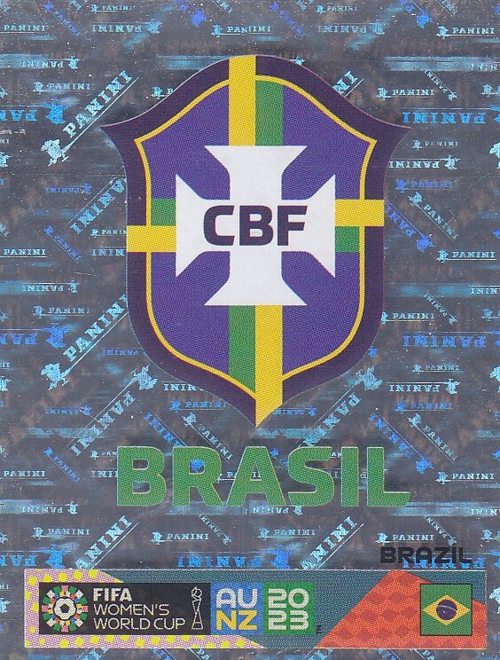 Brasilien Vereinslogo Glitzer