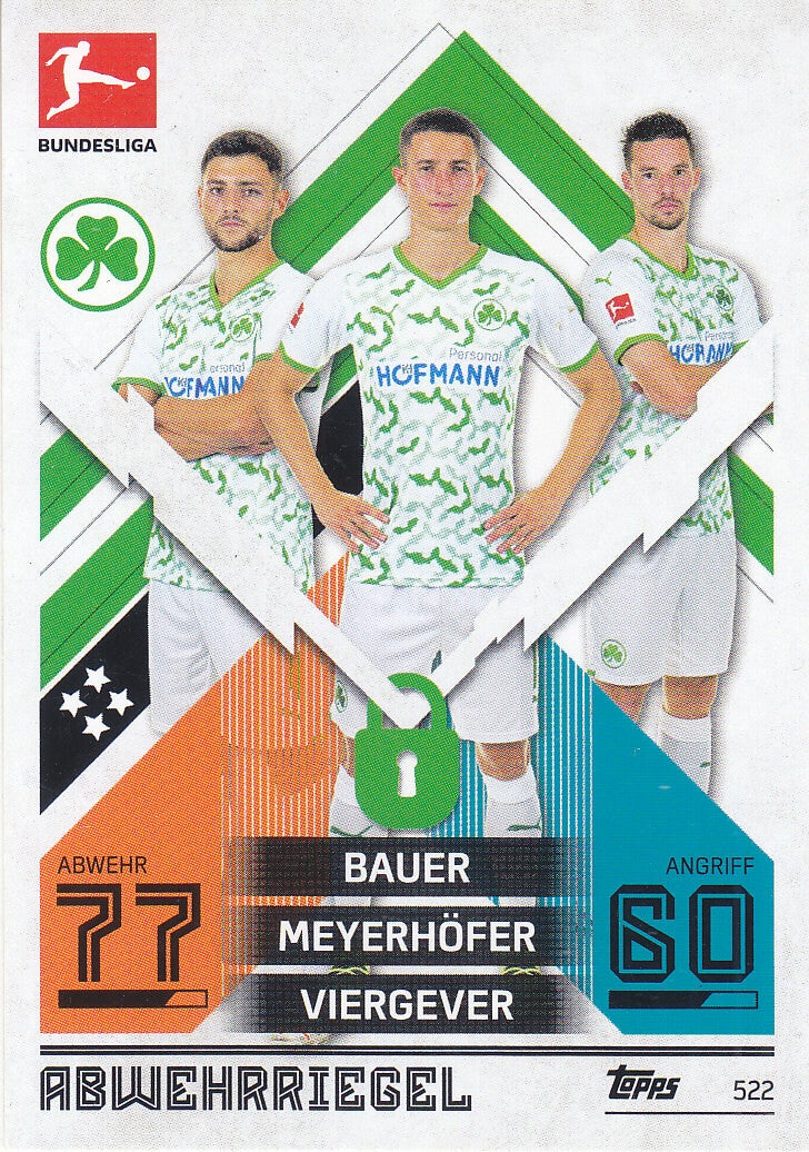 Bauer & Meyerhöfer & Viergever  Abwehrriegel Nr.522