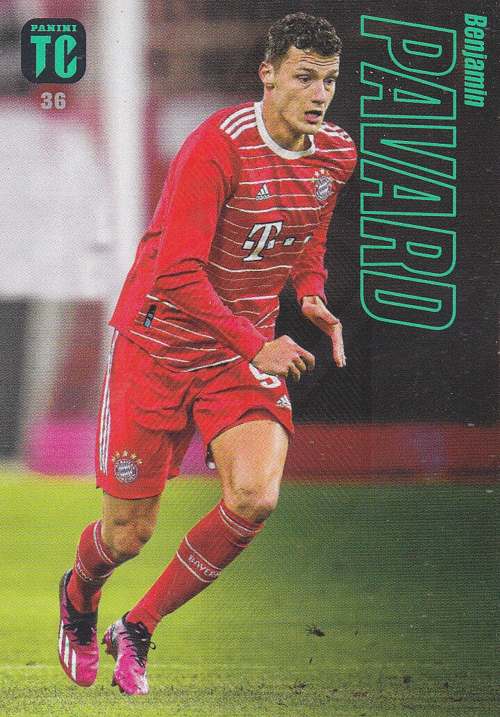 Benjamin Pavard FC Bayern München Basis Karte Nr.36