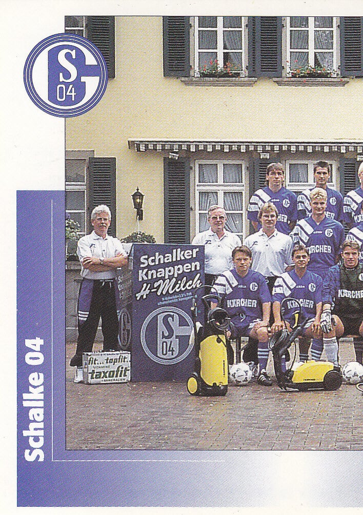 FC Schalke 04 / Panini Bundesliga 1996 / Mannschaftsbild 1 / Nr. 272