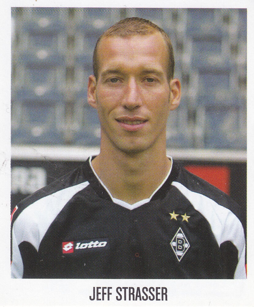 Jeff Strasser / Borussia Mönchengladbach / Panini Bundesliga 2005 / Basis Bild / Nr. 371