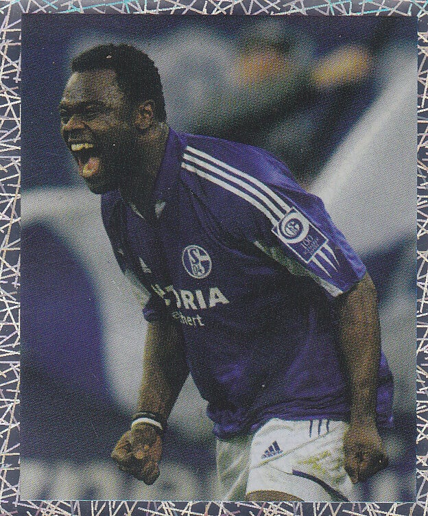 Gerald Asamoah FC Schalke 04 Spielszene Glitzerbild Nr.194