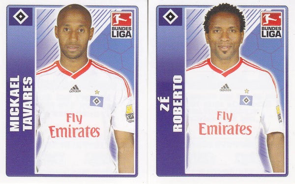 5x Sammel-Bilder Hamburger SV