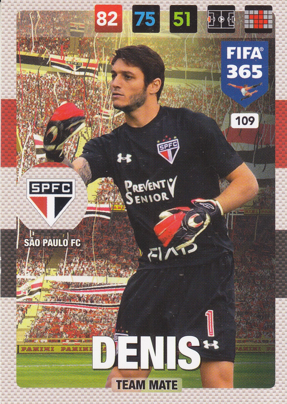 Denis FC Sao Paulo Team Mate Nr.109