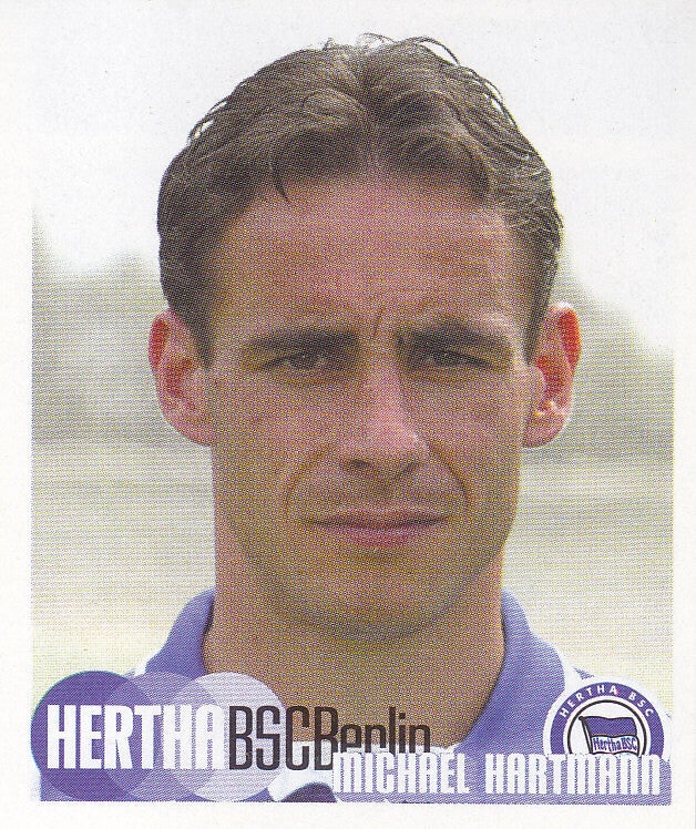Michael Hartmann / Hertha BSC Berlin / Panini Bundesliga 2002 / Basis Bild / Nr. 16