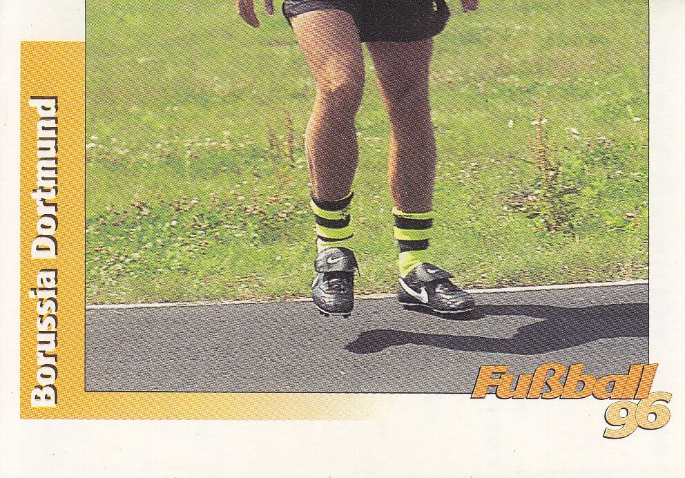 Jürgen Kohler / Borussia Dortmund / Panini Bundesliga 1996 / Bild Unten / Nr. 23