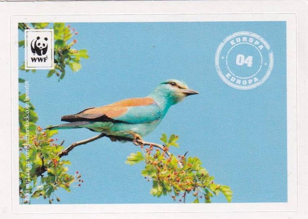 WWF / Mit 180 Sticker um die Welt / Europa /  Nr. 4