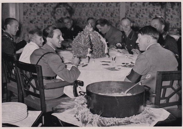 Eintopf auch beim Reichskanzler / Sammelwerk Nr. 15 / Bild Nr. 48 Gruppe 63