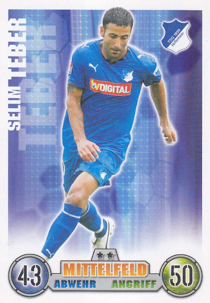 Selim Teber - TSG Hoffenheim - Topps Match Attax 2008 - Basis Karte - Nr. 175