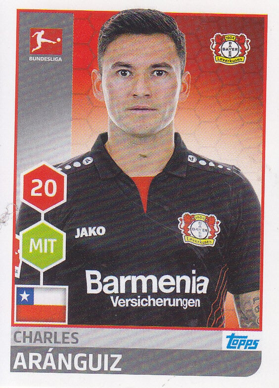 Charles Aranguiz Bayer Leverkusen Basis Bild Nr.178