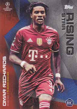 Omar Richards / FC Bayern München / Topps Summer Signings / Rising Star / Nr.184