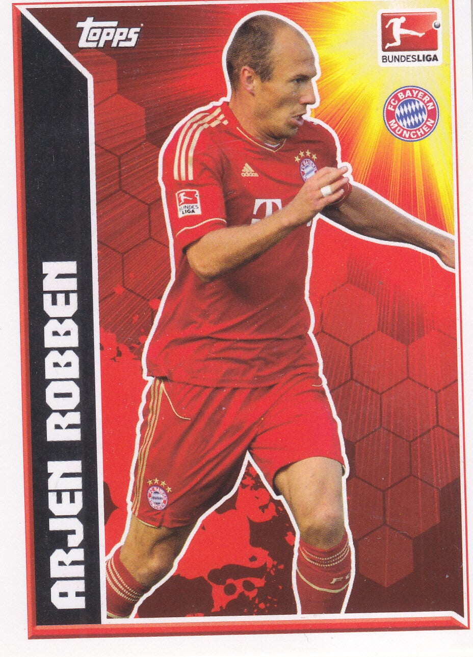 Arjen Robben / FC Bayern München / Topps Bundesliga 2011 / Großbild / Nr. 296