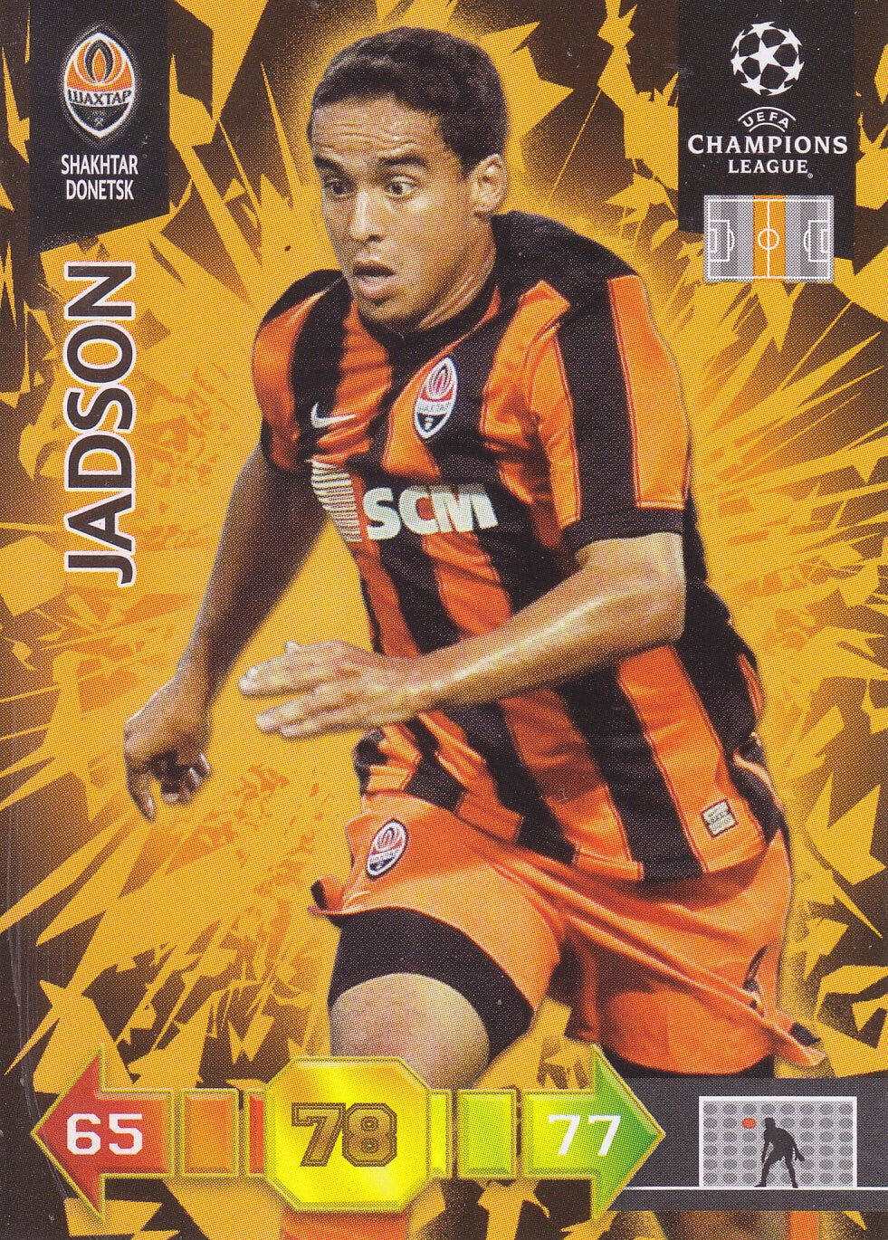 Jadson / Shakhtar Donetsk / Panini Champions League 2010 / Basis Karte / Nr.304