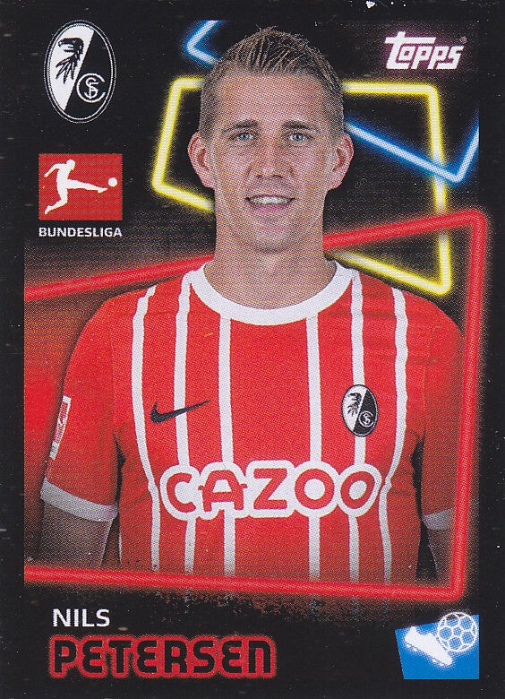 Nils Petersen - SC Freiburg - Topps Bundesliga 2022 - Basis Bild - Nr. 174