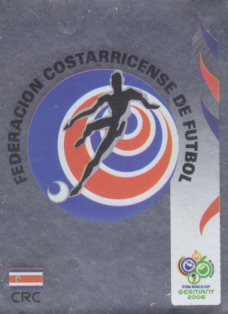 Costa Rica - Panini WM 2006 - Vereinslogo Glitzer - Nr. 37