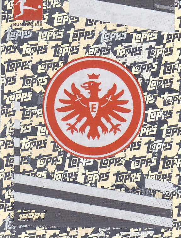 Eintracht Frankfurt  Topps Bundesliga 2023 / Vereinslogo Glitzer / Nr.136