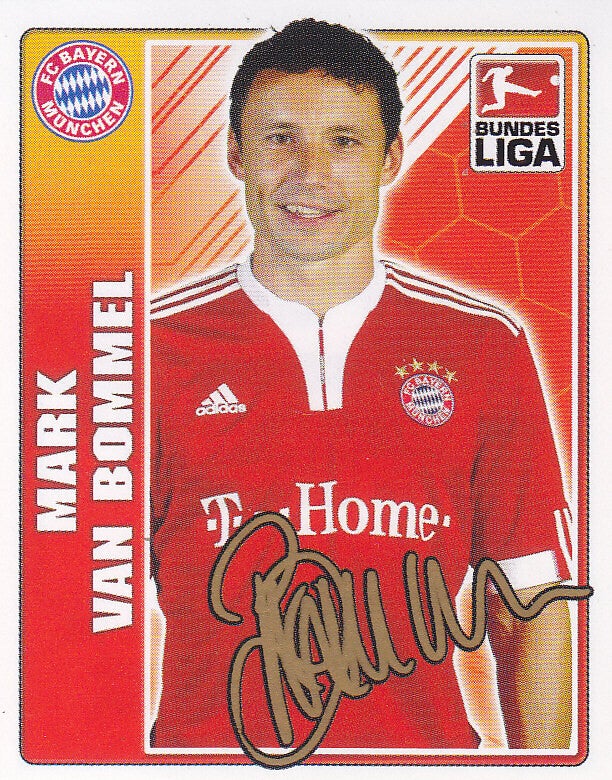 Mark van Bommel / FC Bayern München / Topps Bundesliga 2009 / Basis Bild / Nr. 324