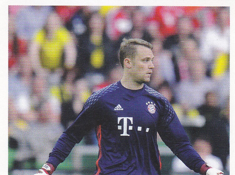 Manuel Neuer / FC Bayern München / Panini FC Collection 2016 / Teilbild / Nr.23