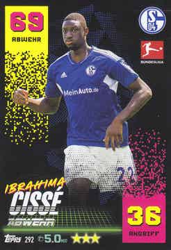 Ibrahima Cisse FC Schalke 04 Basis Karte Nr.292