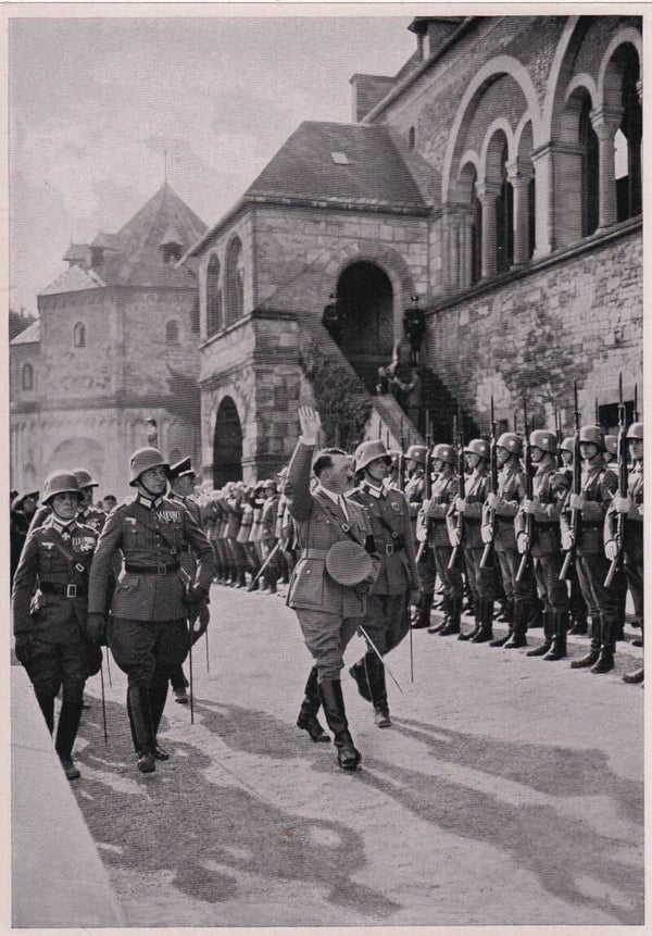 Der Führer beim Erntedankfest in Goslar / Sammelwerk Nr. 15 / Bild Nr. 75 Gruppe 63