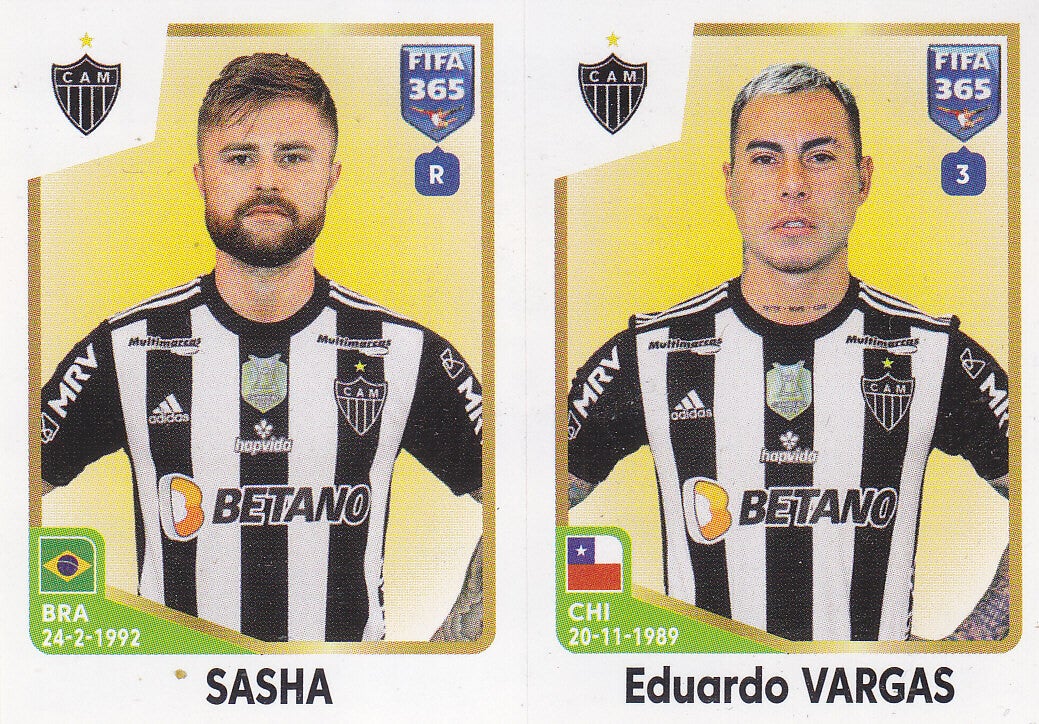 Sasha & Edurardo Vargas Atletico Mineiro