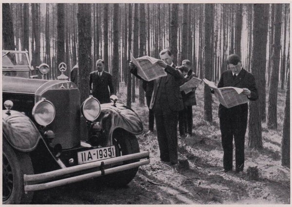 Halt im Walde / Sammelwerk Nr. 15 / Bild Nr. 8 Gruppe 63