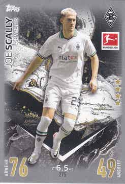 Joe Scally / Borussia Mönchengladbach / Topps Match Attax 2023 / Basis Karte / Nr.275