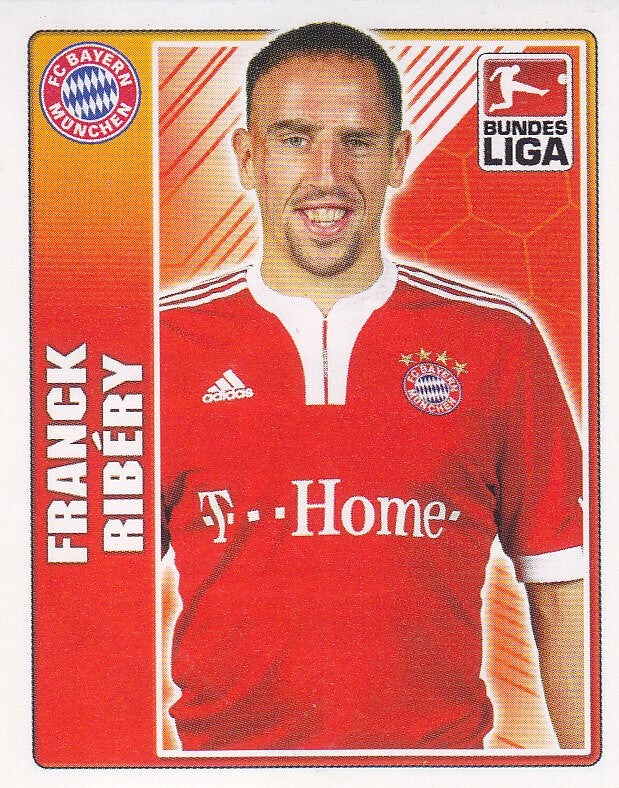 Franck Ribery / FC Bayern München / Topps Bundesliga 2009 / Basis Bild / Nr. 321