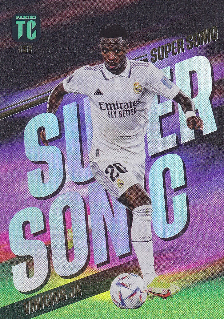 Vinicius JR / Real Madrid / Panini Top Class 2023 / Super Sonic Karte / Nr.157