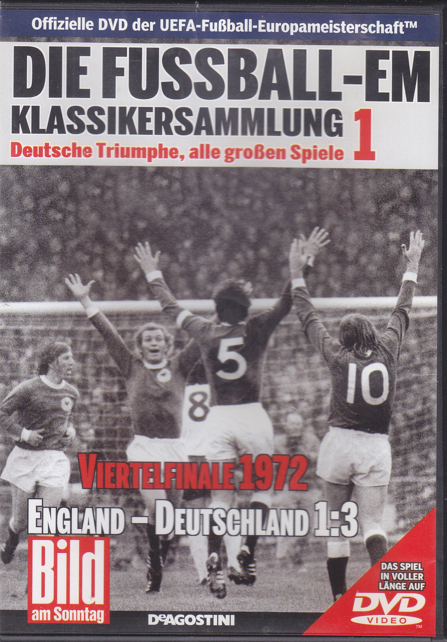 England - Deutschland Viertelfinale 1972