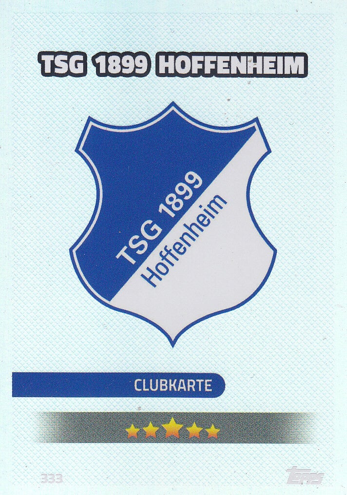 Clubkarte Vereinslogo TSG Hoffenheim