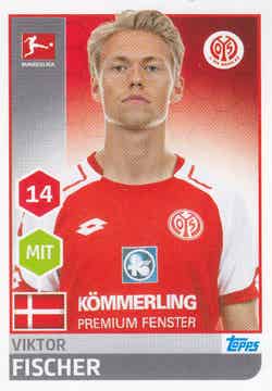 Viktor Fischer 1.FSV Mainz 05 Basis Bild Nr.196