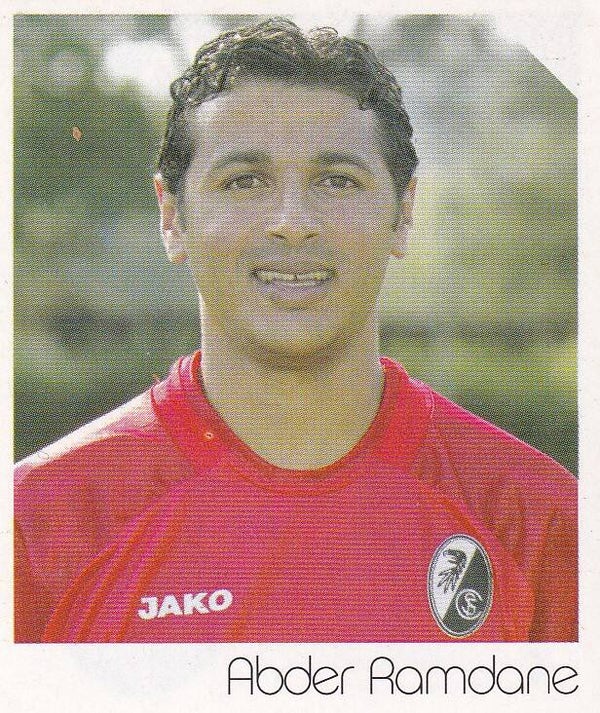 Abder Ramdane / SC Freiburg / Panini Bundesliga 2003 / Basis Bild / Nr. 162