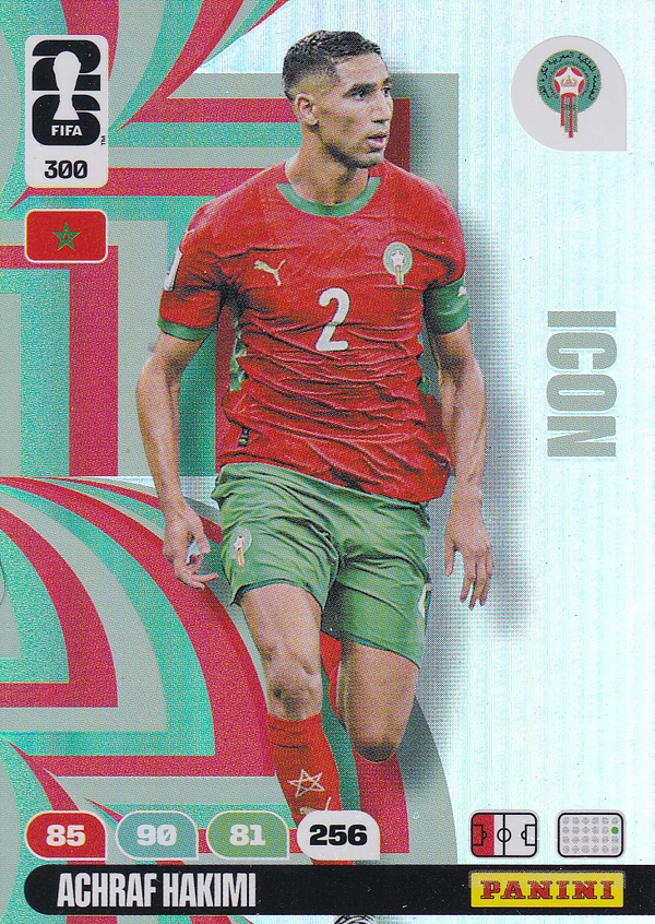 Achraf Hakimi - Marokko - Panini WM 2026 - Icon - Nr. 300