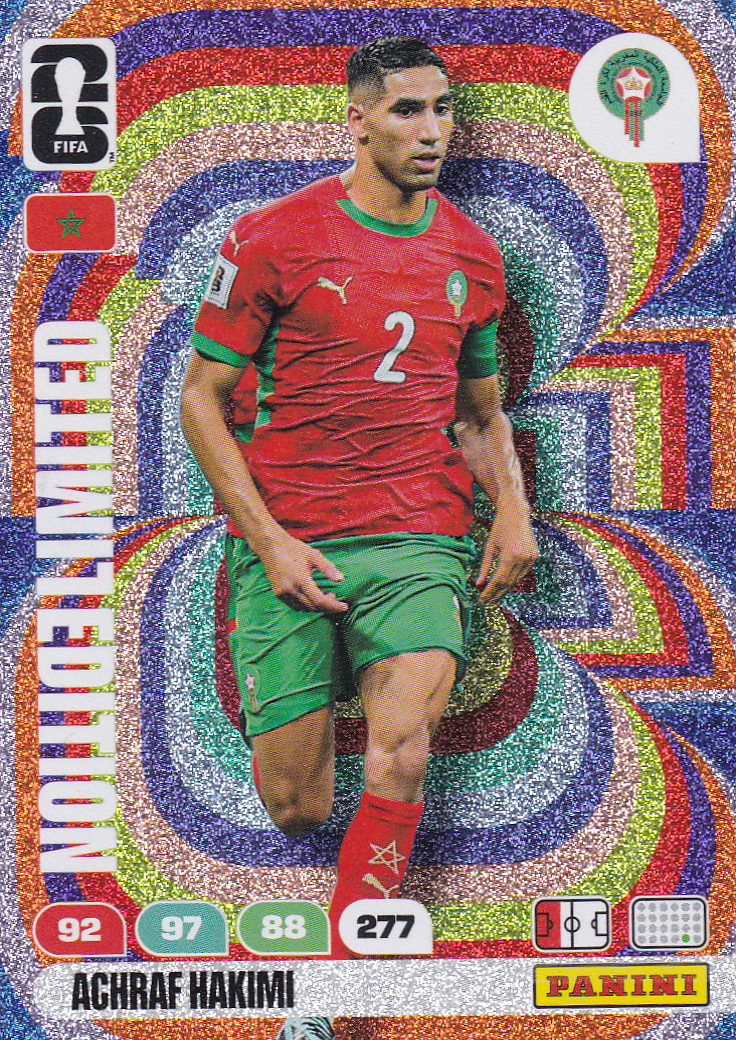 Achraf Hakimi - Algerien - Panini WM 2026 - Limited Edition - Nr. LE-AH