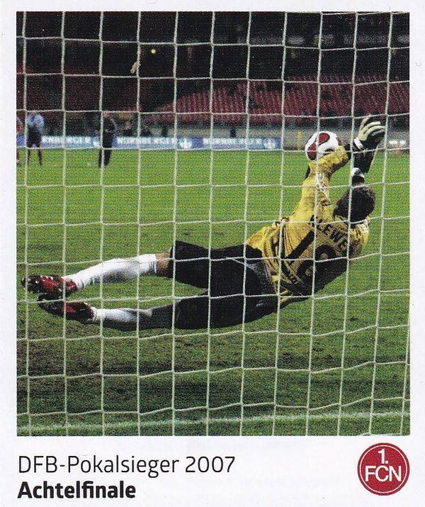 Achtelfinale / Panini 125 Jahre 1.FC Nürnberg / DFB Pokalsieger 2007 / Nr. 165