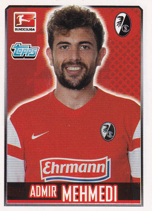 Admir Mehmedi - SC Freiburg - Topps Bundesliga 2014 - Basis Bild - Nr. 93