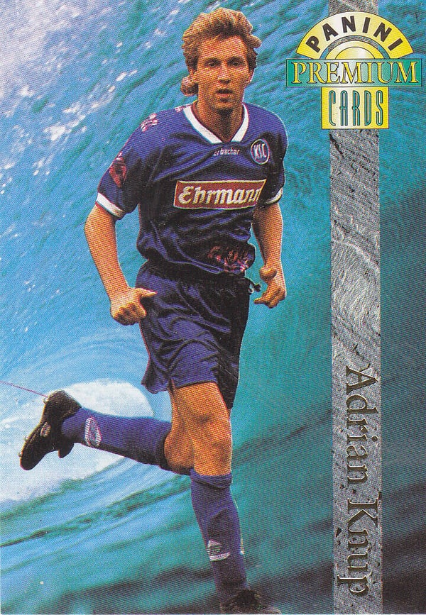 Adrian Knup / Karlsruher SC / Panini Premium Card 1994 / Basis Karte / Nr.95
