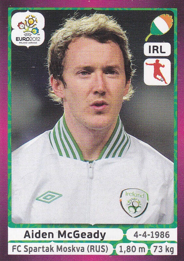 Aiden McGeady Irland Basis Bild Nr.359