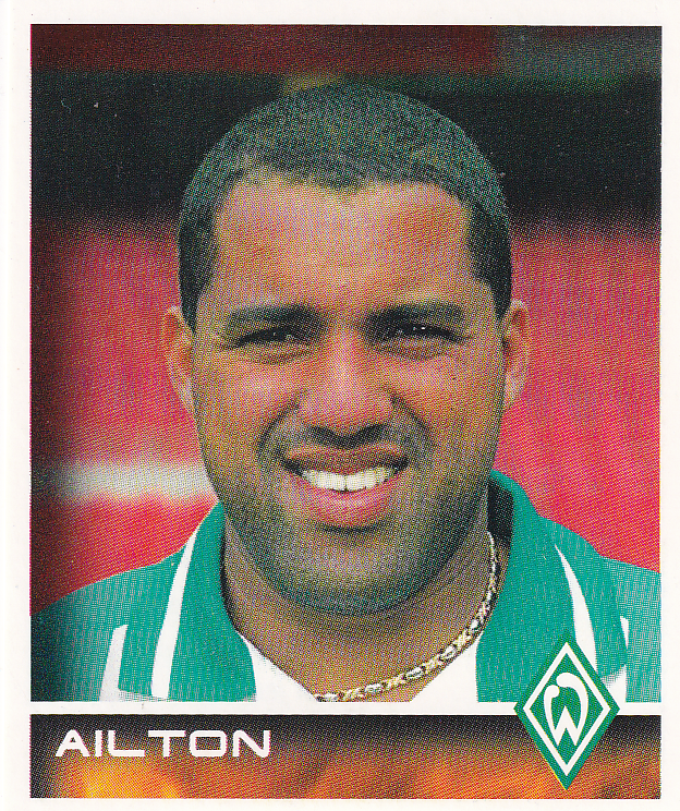 Ailton - SV Werder Bremen - Panini Bundesliga 2001 - Basis Bild - Nr. 81