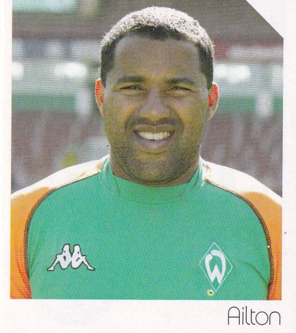Ailton / SV Werder Bremen / Panini Bundesliga 2003 / Basis Bild / Nr. 78