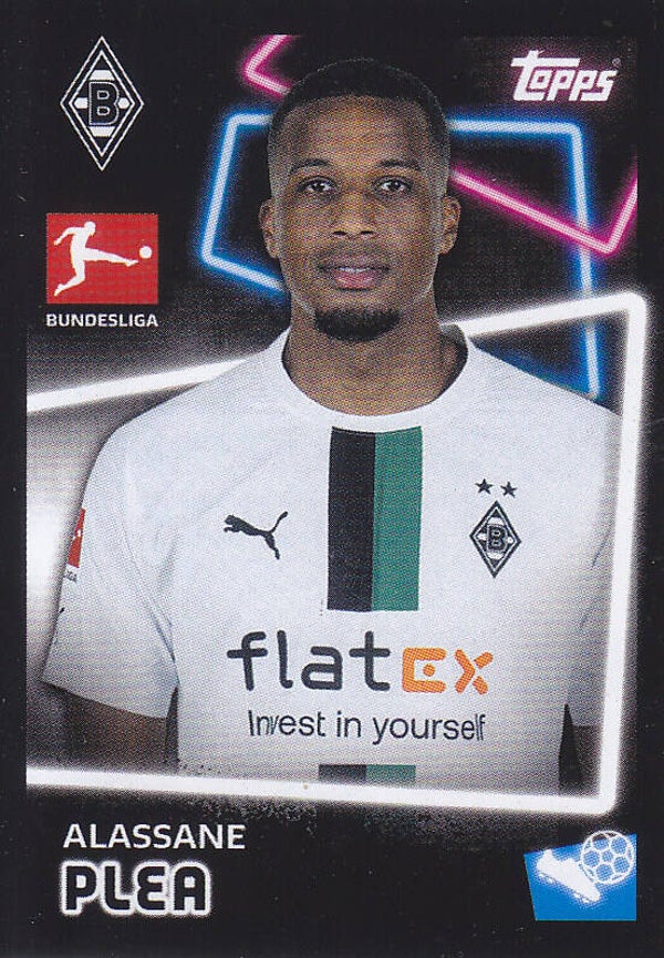 Alassane Plea - Borussia Mönchengladbach - Topps Bundesliga 2022 - Basis Bild - Nr. 288